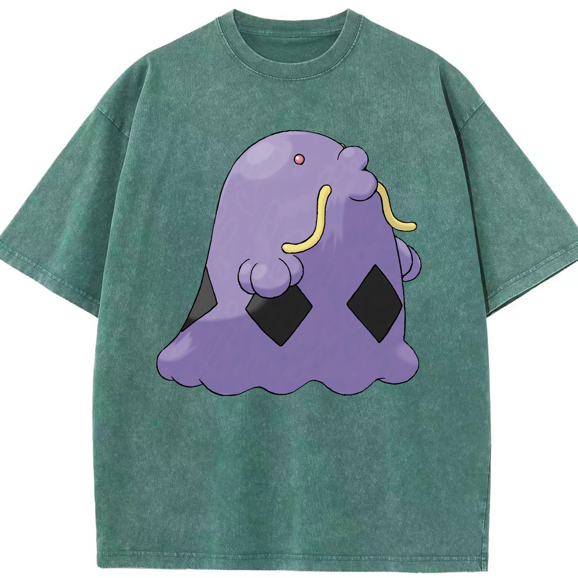 （画像用） ポケットモンスター Pokémon 綿100% ヴィンテージ風 半袖Tシャツ（フロントプリント）